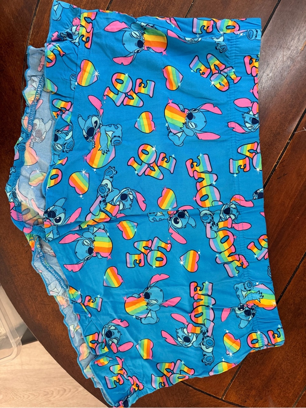 Disney Blue Lilo & Stitch Rainbow Love Kids Boxer Briefs